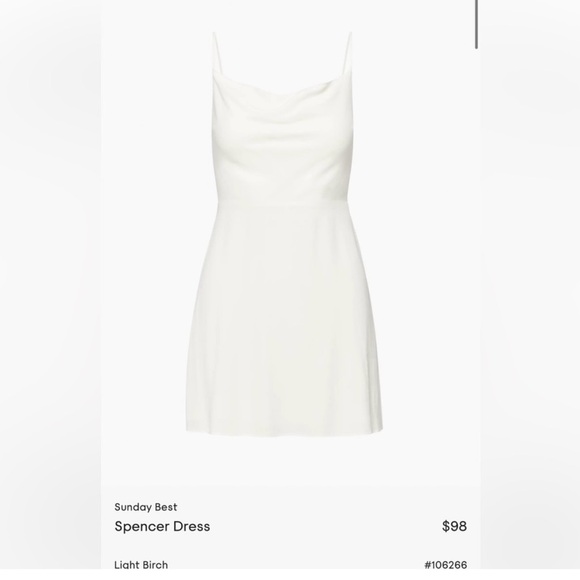 NWT Aritzia Mini Dress - Picture 1 of 11